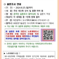 내 집 값 올릴 기회? 대전시, 노후 아파트 정비