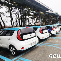 인천 화재에 '화들짝'…광주시 관용 전기차 모두 지상 주차