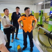 강대훈 대전소방본부장, 아파트 전기차 충전구역 현장 점검