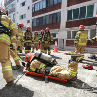 대구소방, 신속동료구조팀 특별훈련