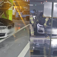 인천 송도 아파트 주차장서 차량 불…다친 사람 없어