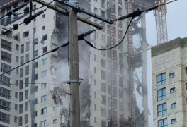 광주 아파트 공사 현장서 외벽 무너져…"인명피해 확인중"