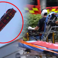 옥상 대피 주민 헬기로 구조…'목동 아파트 화재' 소방관 17명 부상