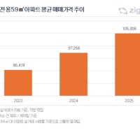 서울 59㎡아파트10억 시대…개포동 25억 원 '껑충'