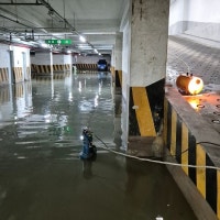 부산, 밤새 3시간 만에 160mm 폭우…침수 피해 속출