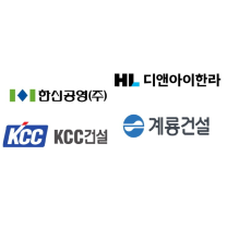 '다윗의 기적' … 건설업계 기살린 '한신·HL한라·KCC'