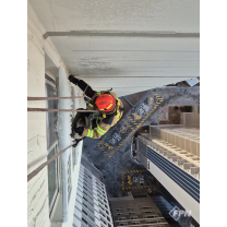 대구중부소방서, 아파트 고층 고드름과 ‘3시간 사투’