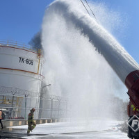 대용량포방사시스템, 울산 유류탱크 화재 현장서 ‘대활약’