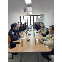 미추홀소방서, 대형 재개발 공사장 관서장 현장지도