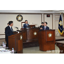 대전중구의회, 주요 현안에 대한 구정질문 실시