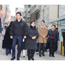 강북구의회 노윤상 의원, 오세훈 시장과 미아동 130 일대 재개발 현장 찾...