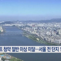 올해 아파트 청약 절반 이상 미달…서울 전 단지 1순위 마감