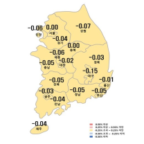 경기남부 아파트 분양 쏟아져 매매·전세가격 모두 하락세로