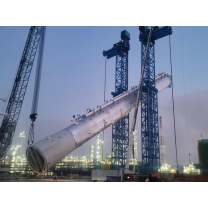 현대건설, 울산 샤힌 프로젝트에서 초대형 석유화학 설비 성공 설치