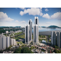 부산 동구 69층 랜드마크…대우건설, '블랑 써밋 74' 6월 분양