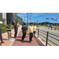 울산시의회 공진혁 의원, 버스 노선 현장 점검