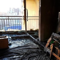 철거 앞둔 폐아파트서 불장난···철없는 20대들