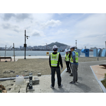 부산항만공사, 북항 재개발사업 현장 안전점검