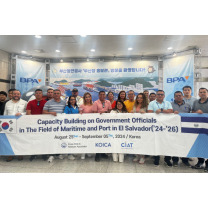 엘살바도르 항만 관계자, 부산항 방문