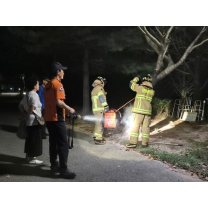 주택가 가로수에 담배꽁초 던져 '불'