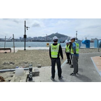 BPA, 북항 재개발사업 소규모 건설현장 안전점검 실시