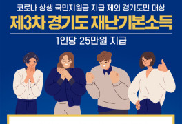 경기도, 상위 12% 재난지원금 신청…50% 넘어