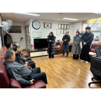 김원진 인천 서구의원, 검암2차 풍림아파트 경로당 방문