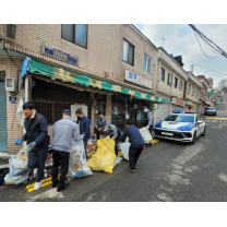 인천 송림지구대, 송림1·2구역 공·폐가 현장 점검 실시