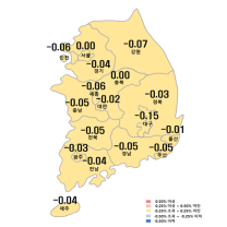 대구지역 아파트 매매가격 61주, 전세가격 66주 연속 하락