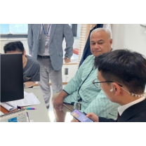 남태평양 작은 섬나라(통가) 교정청 장관, 센텀종합병원서 건강검진 '눈길'