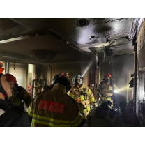 울산 중부소방서, 공동주택 화재진압… 관리사무소 직원 소화기로 초기...