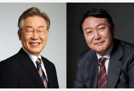 [미디어토마토 차기 대선후보 지지율] 이재명 42%·윤석열 44.2% 여론조사