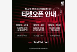 [속보]대한민국 브라질 축구 평가전 KFA 티켓 예매 시작...가격·방법은?