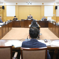 대전시의회 산건위, 전략사업추진실 행정사무감사 실시