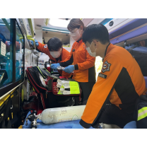 대구강북소방서 특별구급대, 의식 잃은 아나필락시스 환자 살려