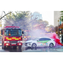 대전시, 시청사 전기차 화재 발생 대비 소방훈련