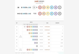 연금복권 720+ 144회