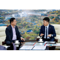 서철모 대전 서구청장, 국토부 1차관과 둔산권 재정비 논의