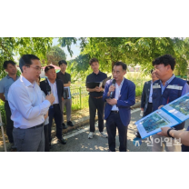 박희조 동구청장, 대동2구역 인근 학교 통학안전 의견 청취