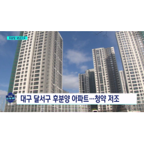 아파트 분양시장 한파..후분양 줄줄이 내년으로 연기