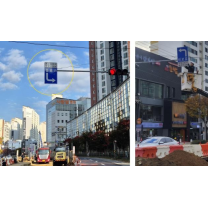 광주서 ‘거꾸로 표지판’ 장기간 방치…운전자 혼란