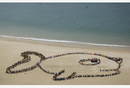 산호초 물고기를 위한 홍콩 900명 학생들의 호소