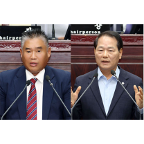 공사장 지나는 '위험천만' 통학로...입주 코앞인데 광명시는 뭐하나?