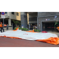 대구달서소방서, 소방호스백 활용 고층건축물 화재대응 소방훈련 실시