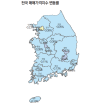 전국 주택 매매가 2개월 연속 하락..서울 아파트값 0.01%↑