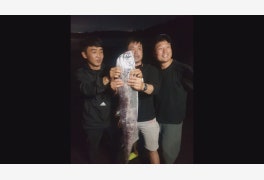 용머리해안서 대형 희