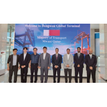 동원글로벌터미널부산, 카타르 교통부 회동…자동화 부두 안전성 논란 '진화'