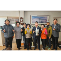 정창수 의원, 남구'풍림아파트 노인회 감사패 받아'