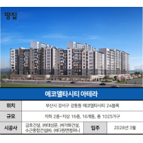부산 첫 아테라 아파트…학교 등 인프라 부족에도 시세보다 1억 비싼 분...