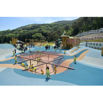 부산 동구, 바다가 보이는 대규모 숲속 놀이터 '수정산꿈자람터' 개장